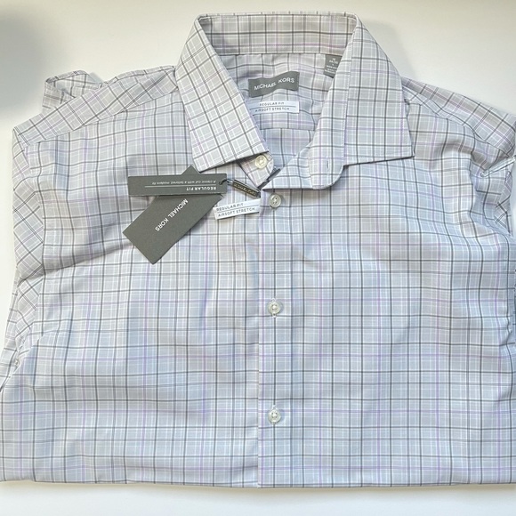 MICHAEL MICHAEL KORS Check Print Regular Fit Shirt - Picture 5 of 10